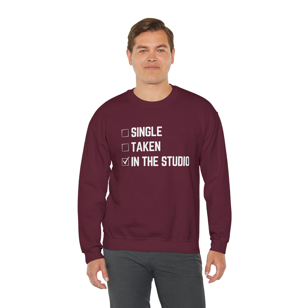 Single Taken In Studio Relationship Crewneck Sweatshirt