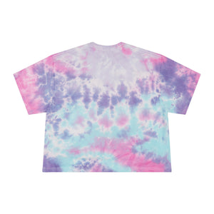 Radio Fam Logo Tie-Dye Crop Tee Women's