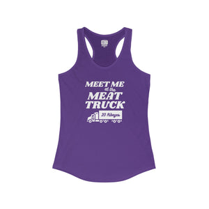 Meet Me At The Meat Truck Women's Slim-Fit Tank