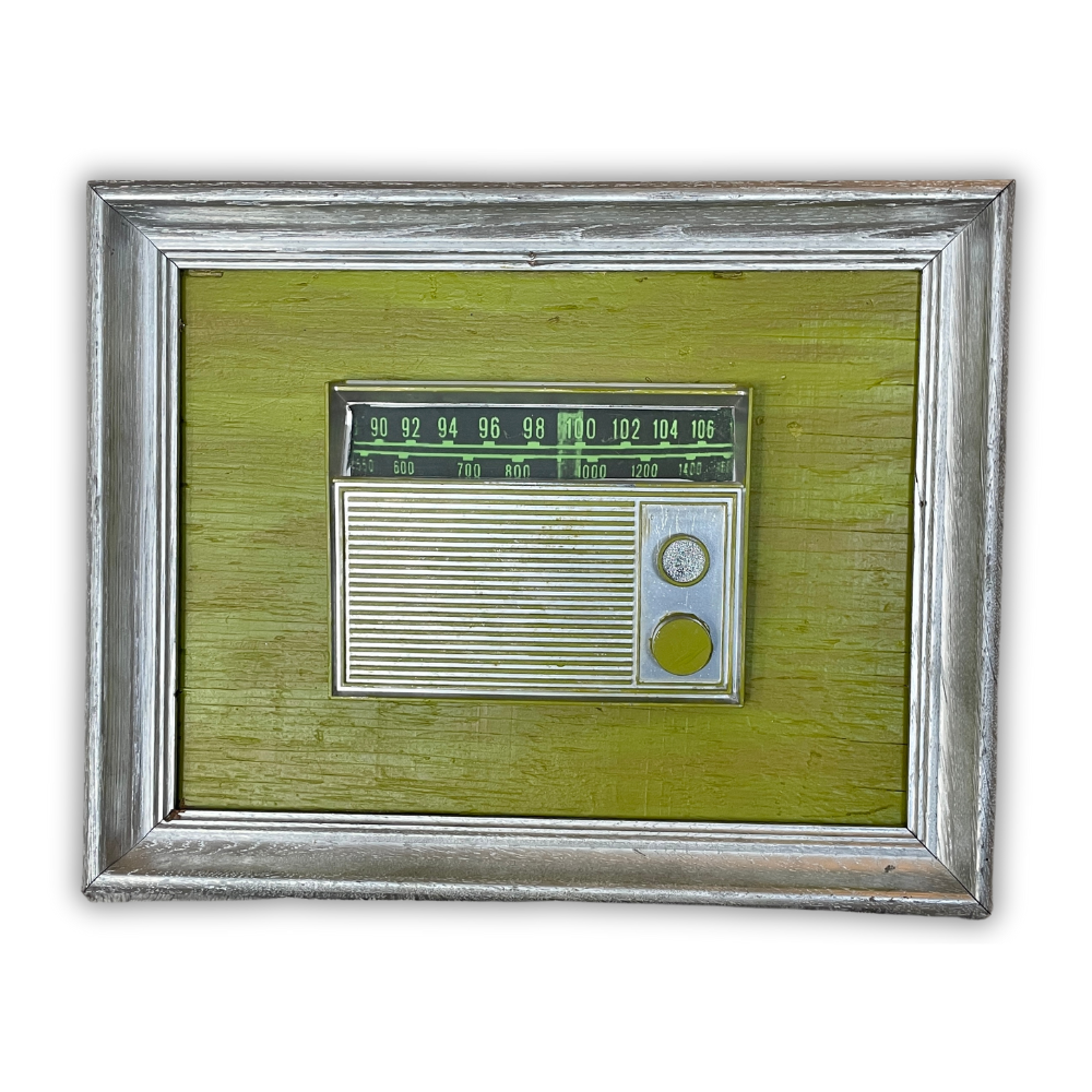 Radio Green Wall Art