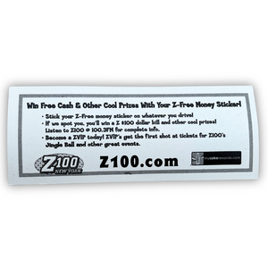 Z100 New York VTG Bumper Sticker